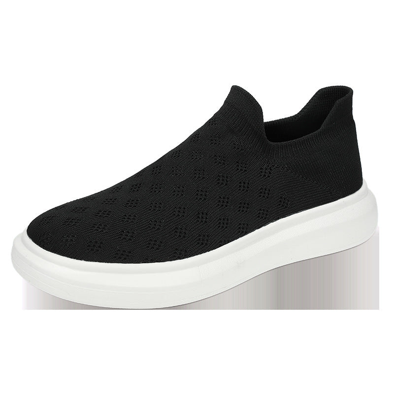 Men's Mesh Casual Breathable Solid Color Sneakers