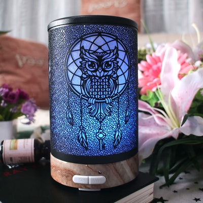 Owl aromatherapy machine silent humidifier