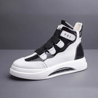 Fashionable Color Blocking High Profile Shoes For Men