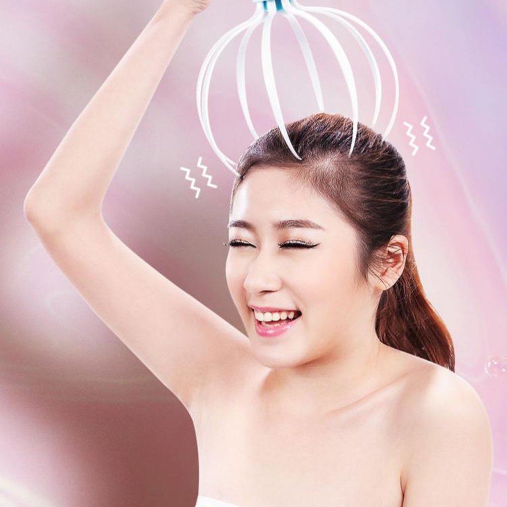 Electric Eight-Claw Head Massager