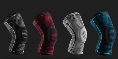 Knee Pads For Sport Knee  Silicone Spring Patella Protector