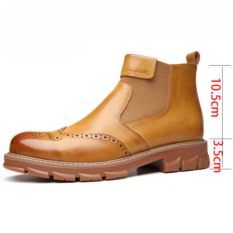 Korean Style Martin Boots Men's Short Boots