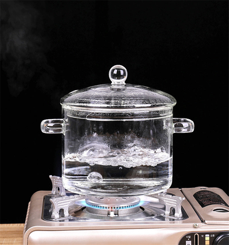 Glass Mini Soup Pot for Stove