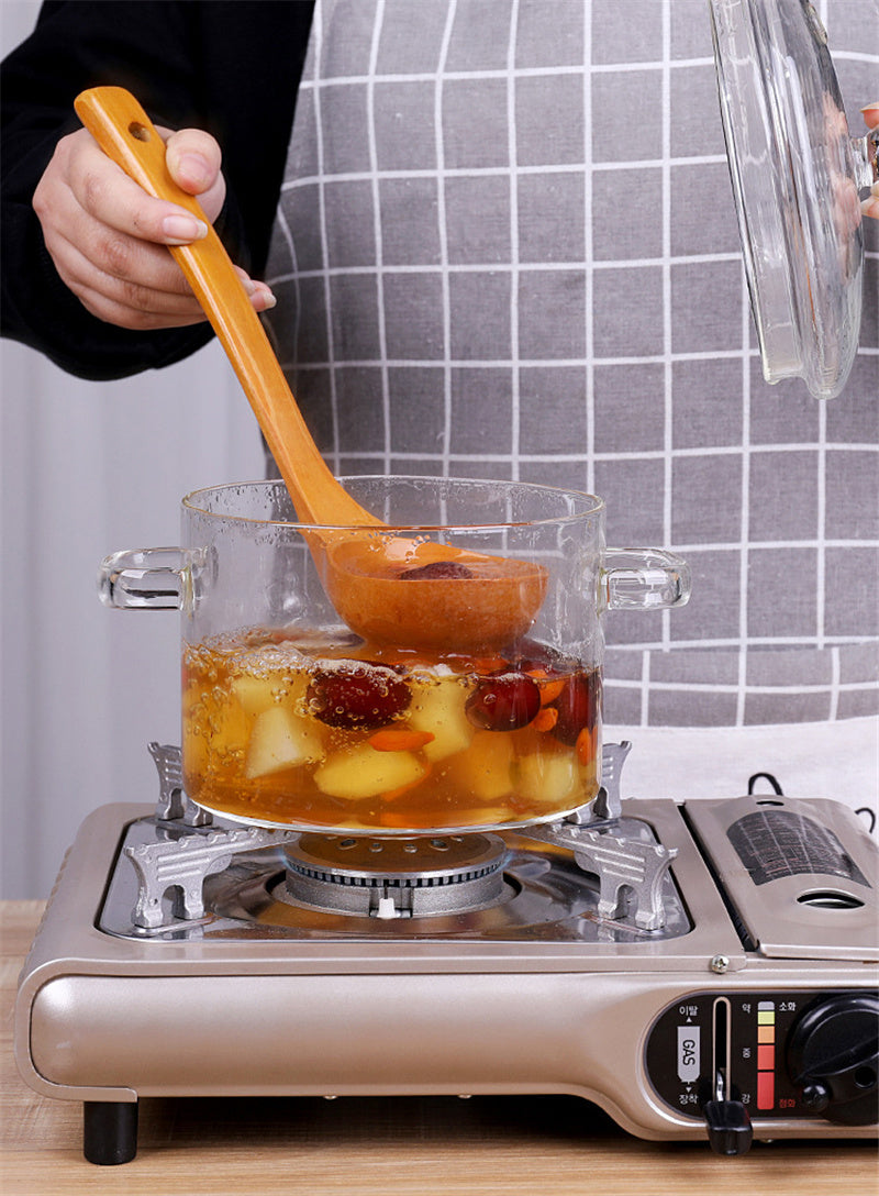 Glass Mini Soup Pot for Stove