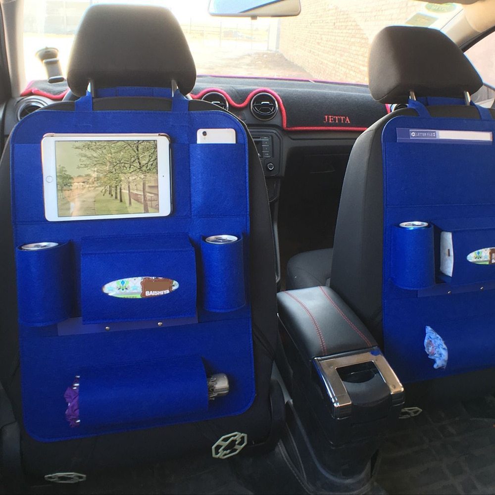 Car Backseat Organizer with Multi-Pocket Storage