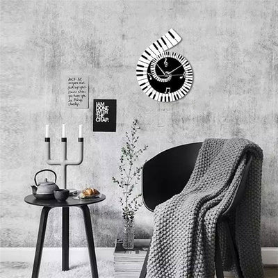 Musical Notes Wall Clock