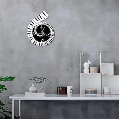 Musical Notes Wall Clock