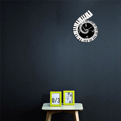 Musical Notes Wall Clock