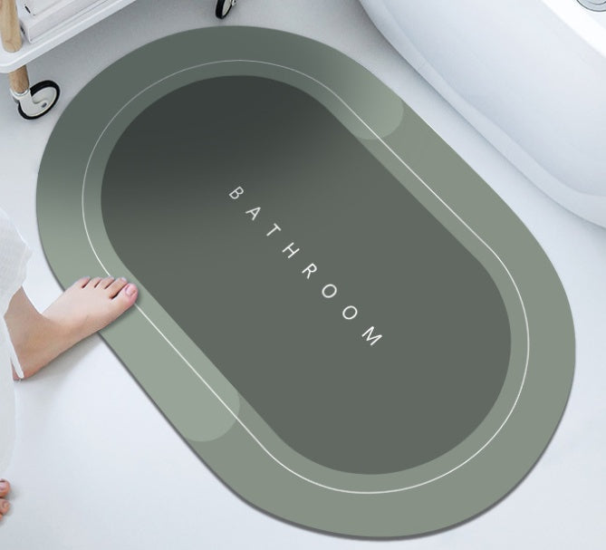 Absorbent Quick-Drying Bathroom Mat