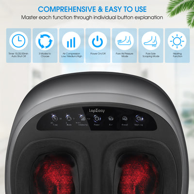 Shiatsu Foot Massager with Heat