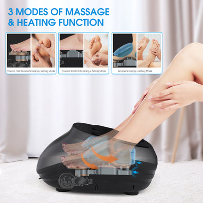 Shiatsu Foot Massager with Heat