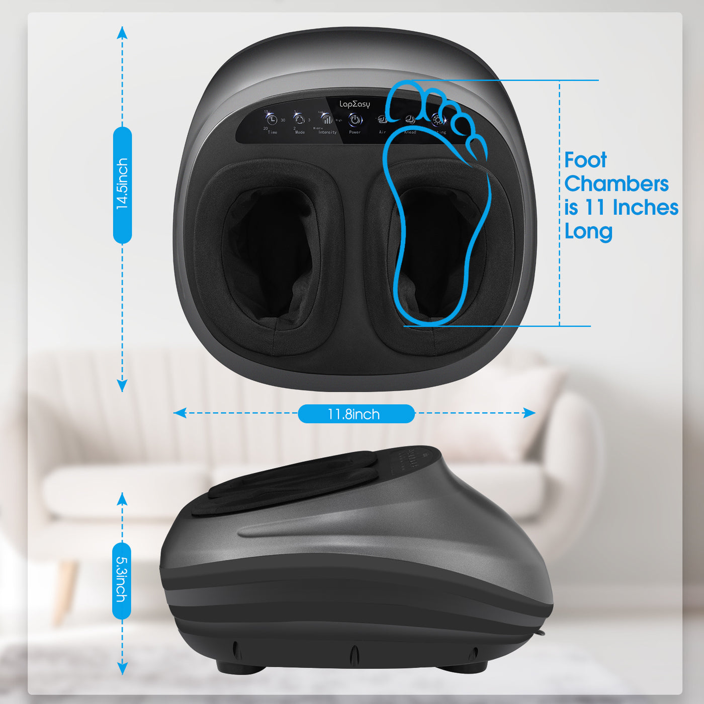 Shiatsu Foot Massager with Heat