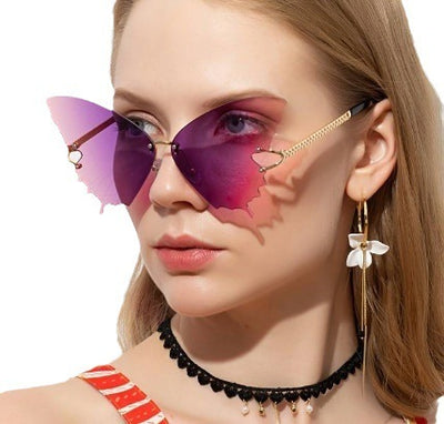 Gradient Butterfly Sunglasses