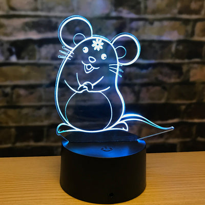 Zodiac led night light