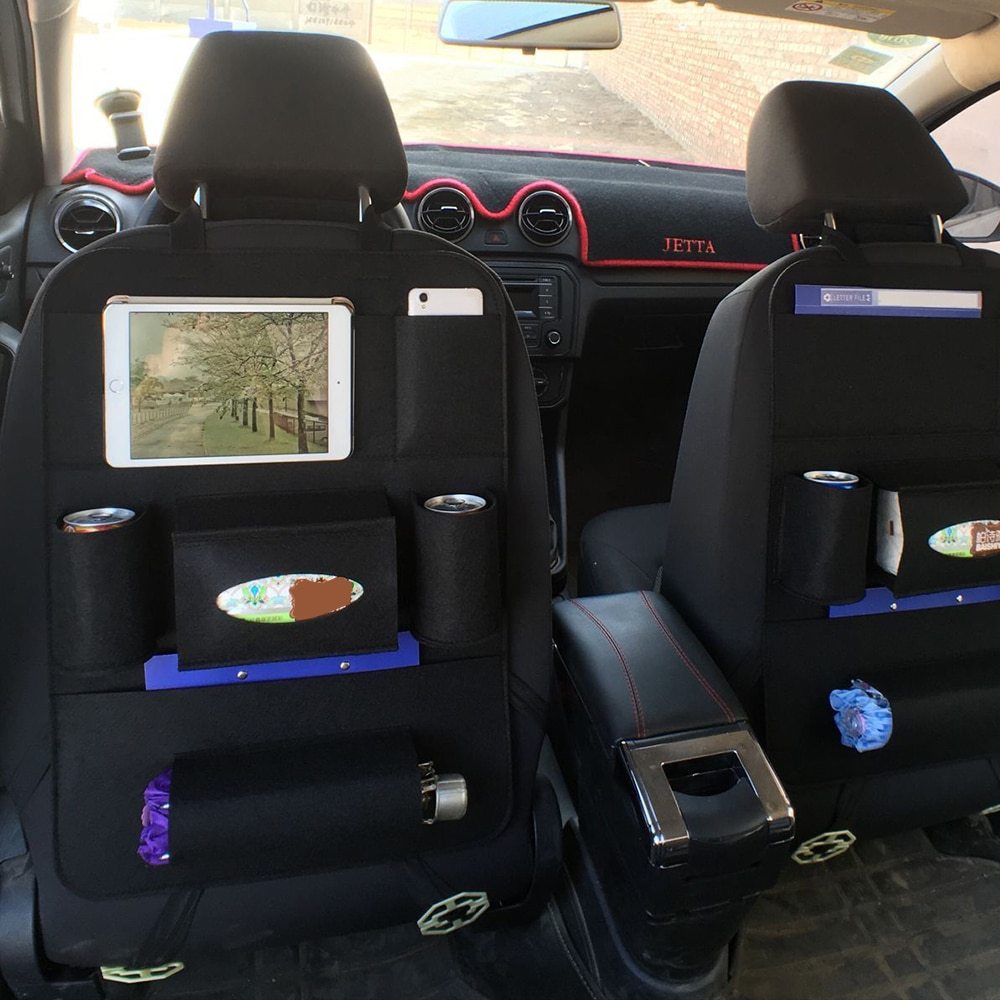 Car Backseat Organizer with Multi-Pocket Storage