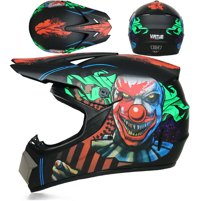 Male off-road helmet helmet