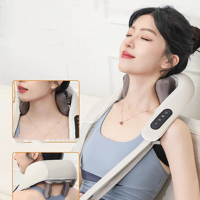 Neck Massager Instrument Full Body Multifunctional Shoulder And Neck Kneading Back Trapezius