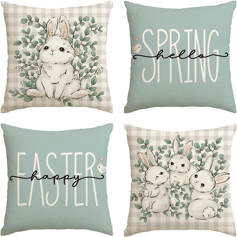 Party Decoration Spring Easter Pillow Cover