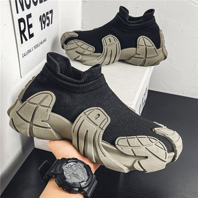 Men's Lace-Up Sock Sneakers