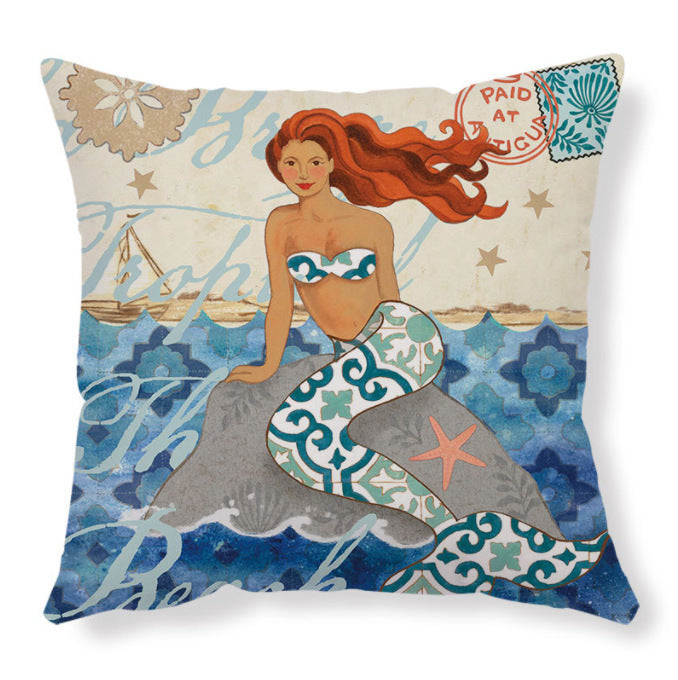 Sea Turtle Printed Cushion Covers