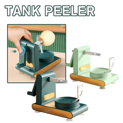 Hand-Cranked Multifunctional Peeler & Slicer