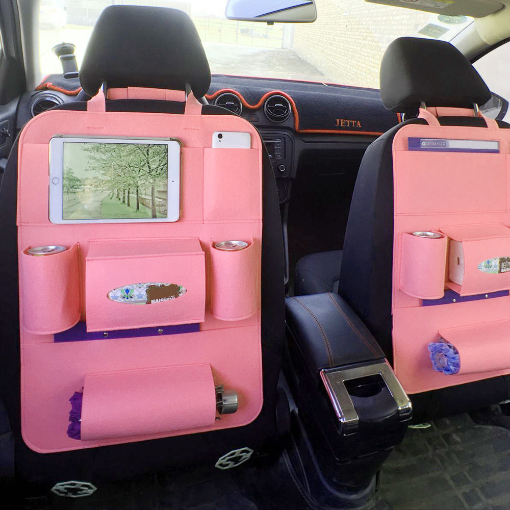 Car Backseat Organizer with Multi-Pocket Storage