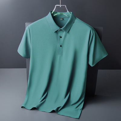 Men's Summer Seamless Ice Silk T-shirt