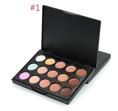 15-Color Concealer & Foundation Palette