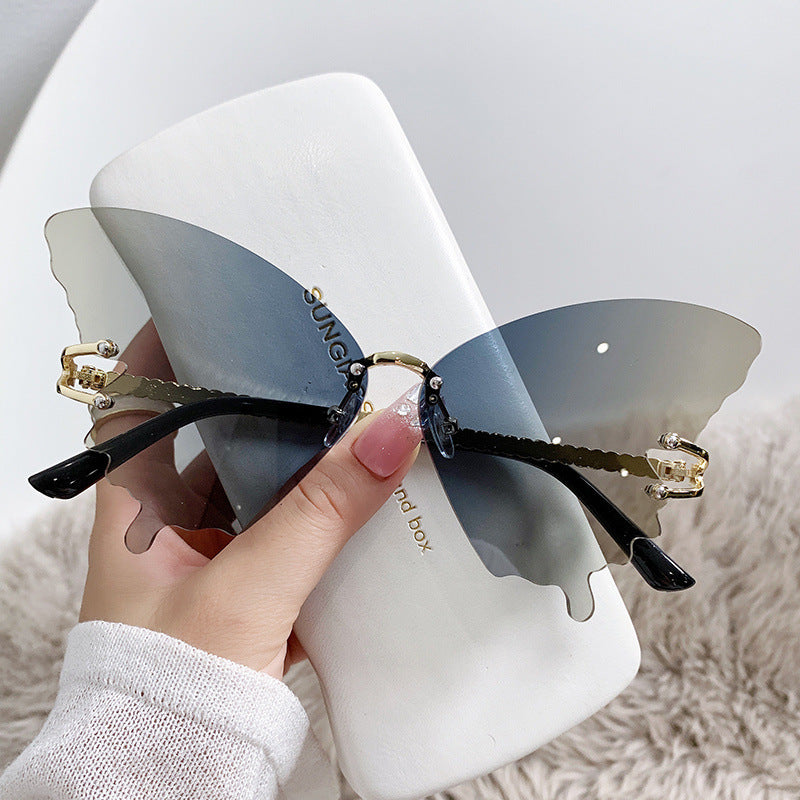 Gradient Butterfly Sunglasses