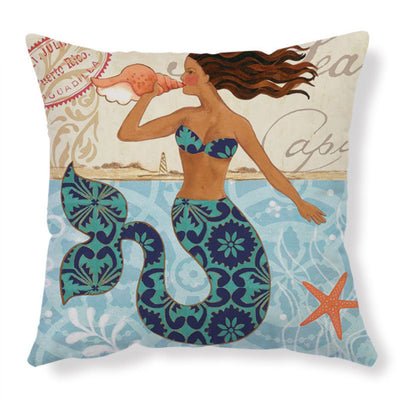 Sea Turtle Printed Cushion Covers