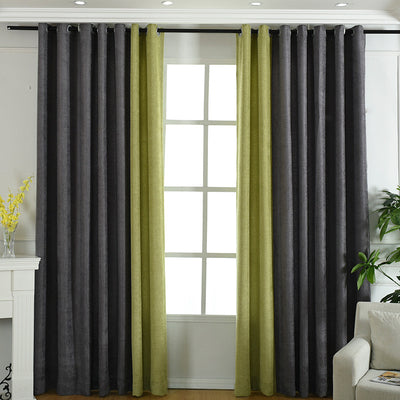 Solid Chenille High Shading Curtains