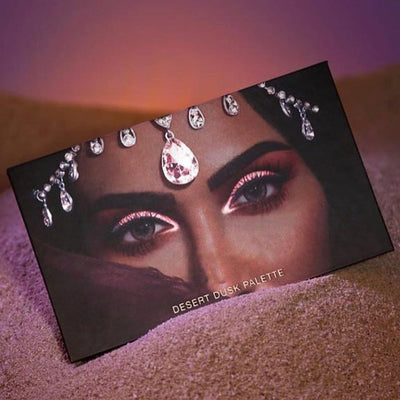 The new HD18 palette desert dusk glitter Eyeshadow Eye gloss matte Pearl