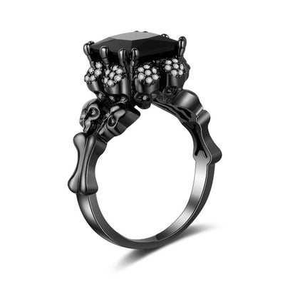 Skull Women's Ring European And American