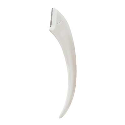 Curved Moon Eyebrow Trimming Knife with Comb