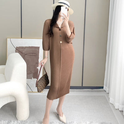 Loose Plus Size Temperament Mid-length Skirt Women's Clothing