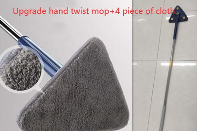 Extendable 360° Triangle Cleaning Mop