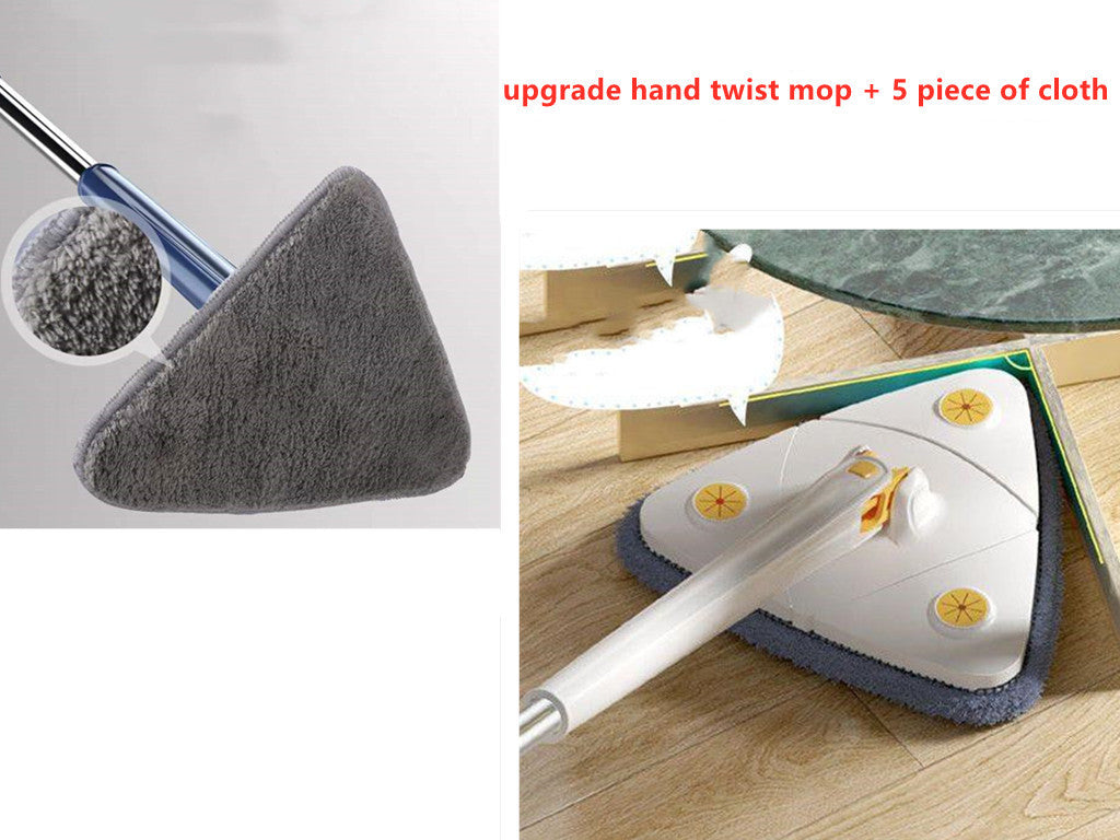 Extendable 360° Triangle Cleaning Mop