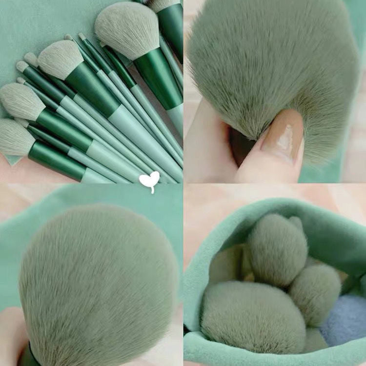 13-Piece Makeup Brush Set - Beauty Tool