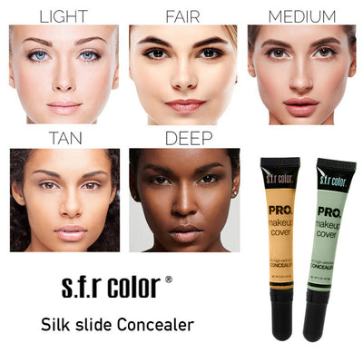 12-Color Liquid Foundation & Concealer