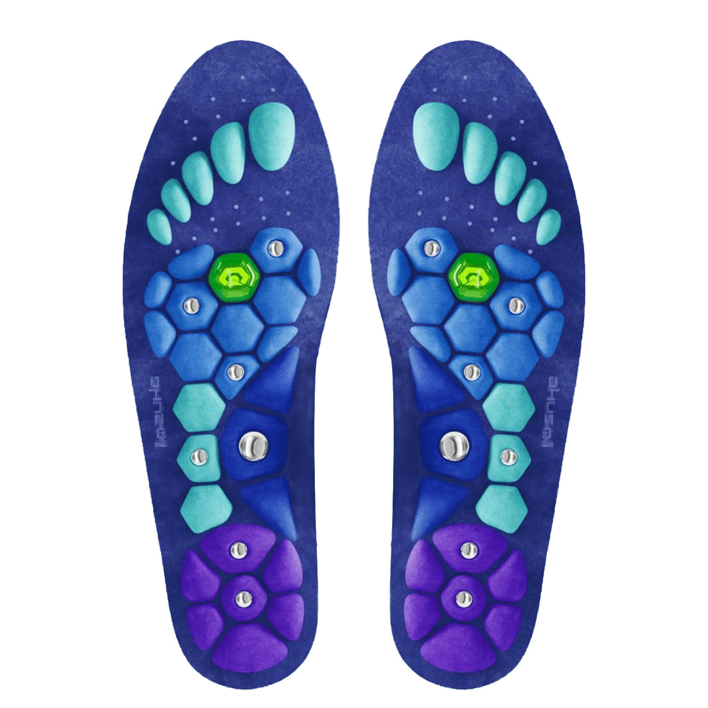 Magnetic Therapy Health Care Acupoint Foot Massage Insoles For Men And Women