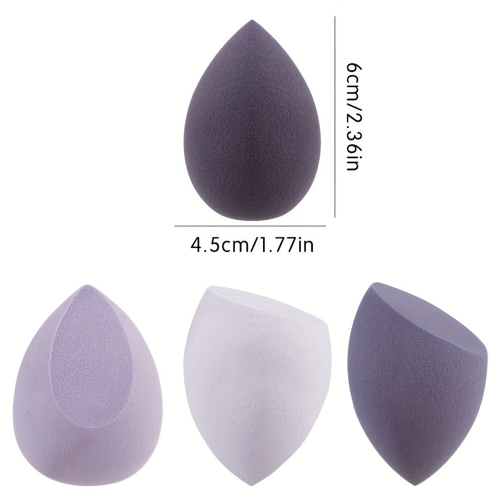 4-Piece Professional Makeup Sponge Set