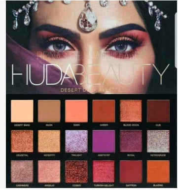 The new HD18 palette desert dusk glitter Eyeshadow Eye gloss matte Pearl