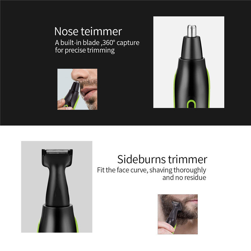 Five-in-one multifunctional nose hair device