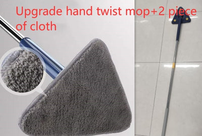 Extendable 360° Triangle Cleaning Mop