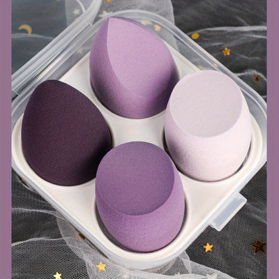 4-Piece Professional Makeup Sponge Set