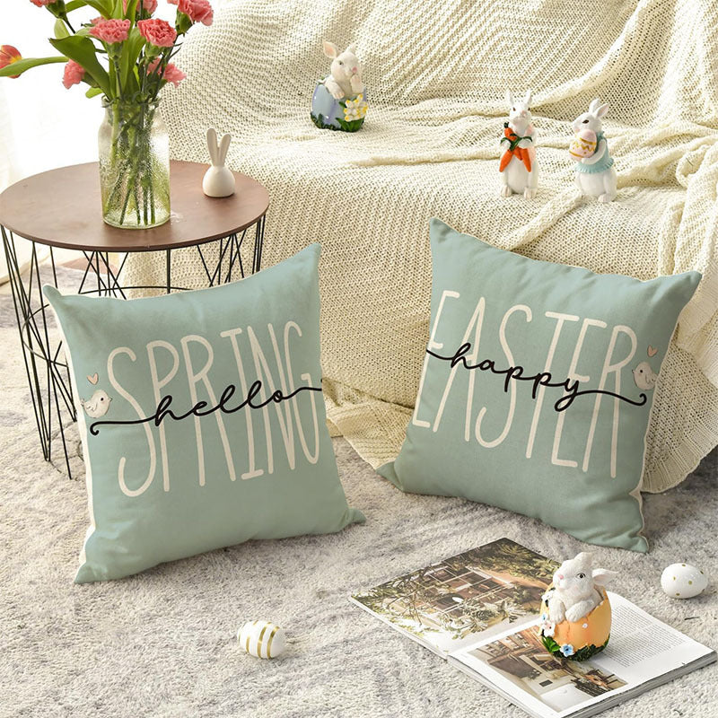 Party Decoration Spring Easter Pillow Cover