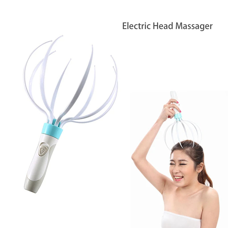 Electric Eight-Claw Head Massager