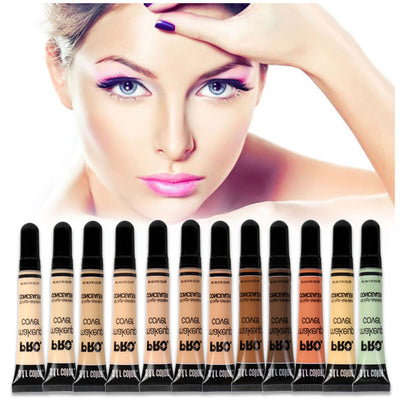 12-Color Liquid Foundation & Concealer