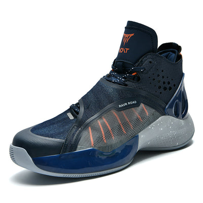 High-Top Velcro Basketball Shoes for Men