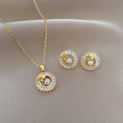 Zircon Gem Jewelry Set